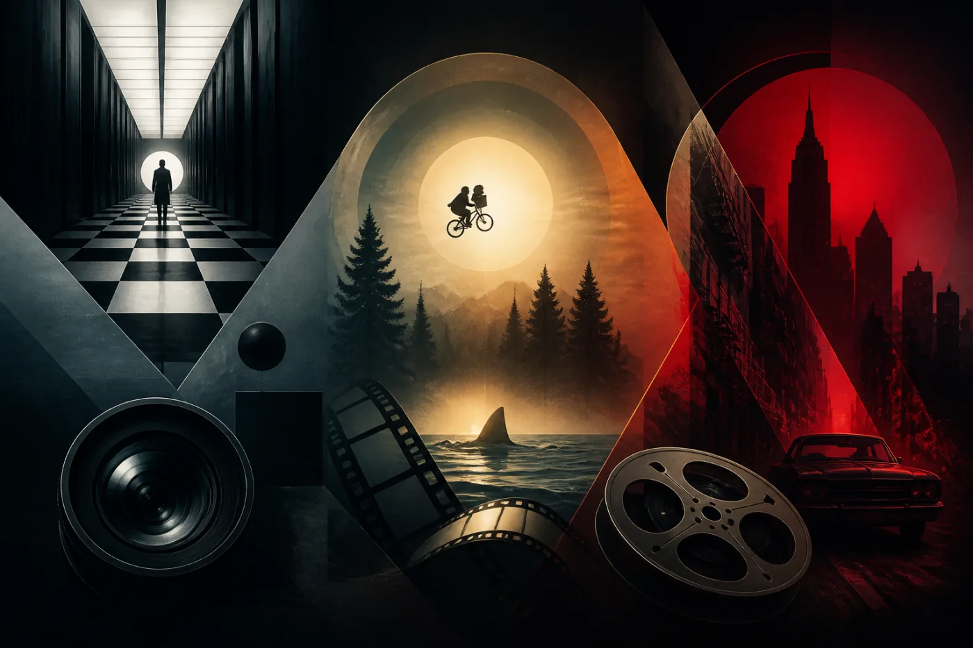 Kubrick, Spielberg, Scorsese : trois visions du cinéma américain